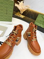 Gucci Women's Ankle Boot with Interlocking G Cuir 663594 DTNE0 2560 - 6