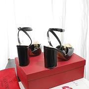 Valentino Garavani Roman Stud Square-toe Pumps Black - 6