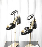 Valentino Garavani Roman Stud Square-toe Pumps Black - 5
