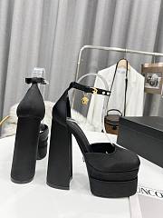 Versace Medusa Aevitas Platform Pumps Black - 2