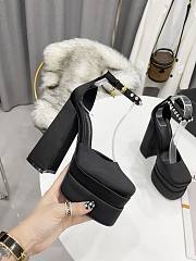 Versace Medusa Aevitas Platform Pumps Black - 3