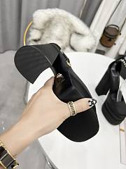 Versace Medusa Aevitas Platform Pumps Black - 5