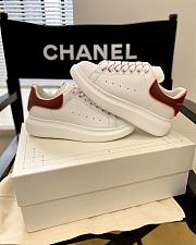 Alexander McQueen Oversized White Red Border - 2