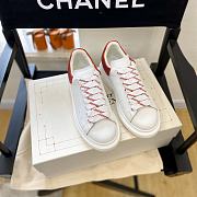 Alexander McQueen Oversized White Red Border - 3