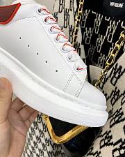 Alexander McQueen Oversized White Red Border - 5