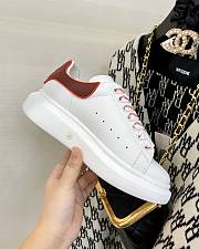 Alexander McQueen Oversized White Red Border - 6