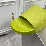 Bottega Veneta Diamond-Quilted Slides Black - 5