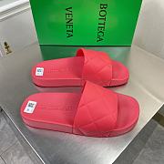 Bottega Veneta Diamond-Quilted Slides Pink - 3