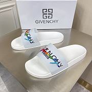 Givenchy Rainbow Logo Slide White - 6
