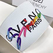 Givenchy Rainbow Logo Slide White - 2