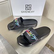 Givenchy Rainbow Logo Slide Black - 5