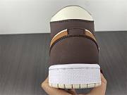 Air Jordan 1 Mid Brown Fleece DO6699-200 - 2