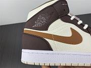 Air Jordan 1 Mid Brown Fleece DO6699-200 - 4