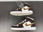 Air Jordan 1 Mid Brown Fleece DO6699-200 - 5