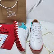 Christian Louboutin Loubishark White Blue - 6
