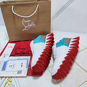 Christian Louboutin Loubishark White Blue - 5