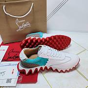 Christian Louboutin Loubishark White Blue - 3