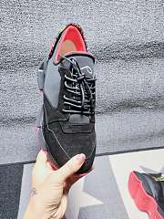 Christian Louboutin Red-Runner Black Red - 3