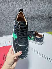 Christian Louboutin Vieira Black Green - 6
