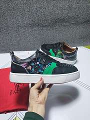 Christian Louboutin Vieira Black Green - 5