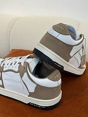 AMIRI Skel Top Low White Brown MFS003-281 - 3