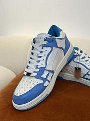 Amiri Skel Top Low Blue White - 5
