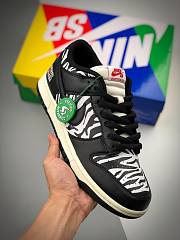 Nike SB Dunk Low OG QS Quartersnacks Zebra DM3510-001 - 4