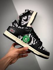 Nike SB Dunk Low OG QS Quartersnacks Zebra DM3510-001 - 6