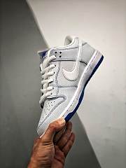 Nike SB Dunk Low Premium White Game Royal CJ6884-100 - 2