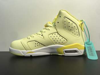 Air Jordan 6 Retro Dynamic Yellow Floral (GS) 543390-800  