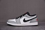 Air Jordan 1 Low Light Smoke Grey 553558-030 - 5