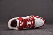 Louis Vuitton Trainer Red White 1A8PK6 - 3
