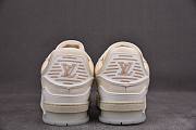 Louis Vuitton LV Trainer Beige Monogram Demin 1A8Z4W - 2