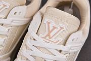 Louis Vuitton LV Trainer Beige Monogram Demin 1A8Z4W - 3