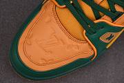 Louis Vuitton LV Trainer Sneaker Low Orange Green - 3