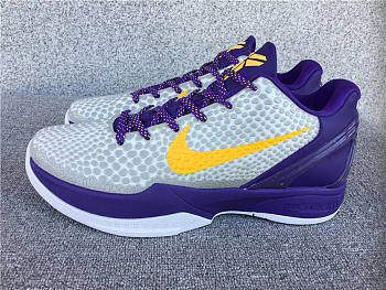 Nike Zoom Kobe 7 White Purple Yellow CW2190-104