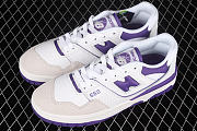 New Balance 550 White Purple BB550WR1 - 2
