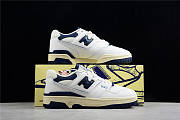 New Balance 550 Aime Leon Dore White Navy BB550ALF - 2