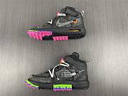 Nike Air Force 1 x Off-White Mid Black Pink DO6290-001 - 2