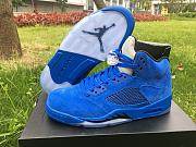 Air Jordan 5 Retro Blue Suede 136027-401 - 6