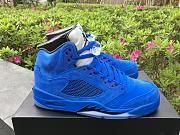 Air Jordan 5 Retro Blue Suede 136027-401 - 3