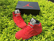  Air Jordan 5 Retro Red Suede 136027-602 - 2