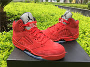  Air Jordan 5 Retro Red Suede 136027-602 - 6