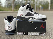 Air Jordan 5 Retro Paris Saint-Germain White (F&F) FA18 MNJDLS 735  - 4