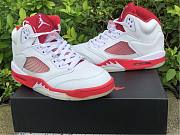  Air Jordan 5 Retro White Pink Red 440892-106 - 3
