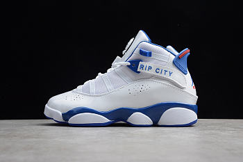 Air Jordan 6 Rings White Blue Red 322992-051