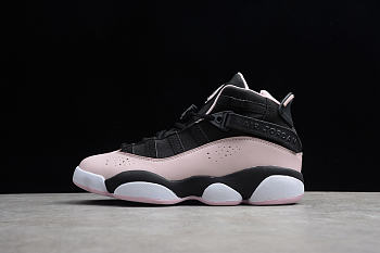Air Jordan 6 Rings Black Pink Foam (GS) - 323399-006