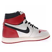 Air Jordan 1 High OG SP Fragment x Travis Scott Red White CQ4278-099 - 2