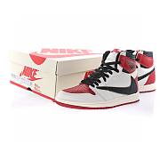 Air Jordan 1 High OG SP Fragment x Travis Scott Red White CQ4278-099 - 4