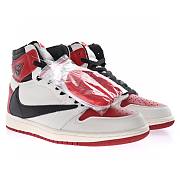 Air Jordan 1 High OG SP Fragment x Travis Scott Red White CQ4278-099 - 5